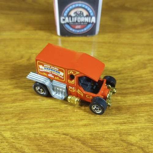 Hot Wheels Vintage T-Totaller Red BW Blackwall Hong Kong HK 1980 Panel Truck