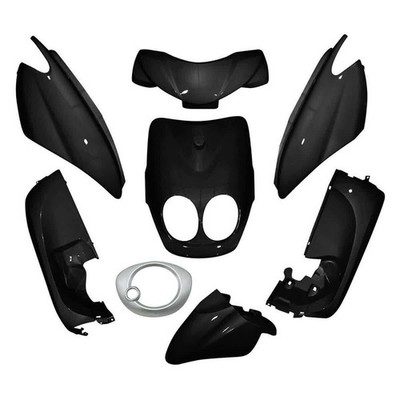 Verkleidungssatz 8-teilig schwarz T4TUNE MBK 50 OVETTO 4T 2011-2015