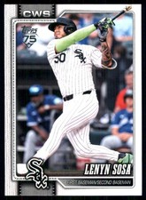 2026 Topps #56 Lenyn Sosa Chicago White Sox 58271