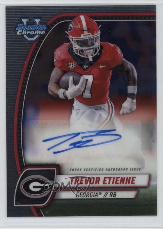 2024 Bowman U Chrome Prospect Trevor Etienne #PA-TET Auto 1p9r