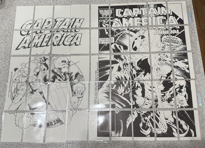 1990 Comic Images Captain America Complete 45 Card Set