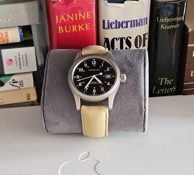 Hamilton Khaki Field Manual Mechanical Black Dial - H69439933
