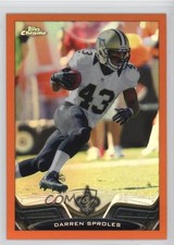 2013 Topps Chrome Retail Orange Refractor Darren Sproles #57 9b4