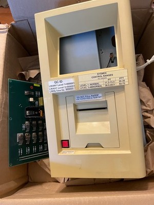 Sysmex Control Ranges CA-500 Automated Printer Assy