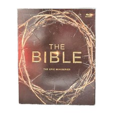 The Bible Epic Miniseries Blu-ray 2013 History Channel Drama Sealed 4 Disc Set