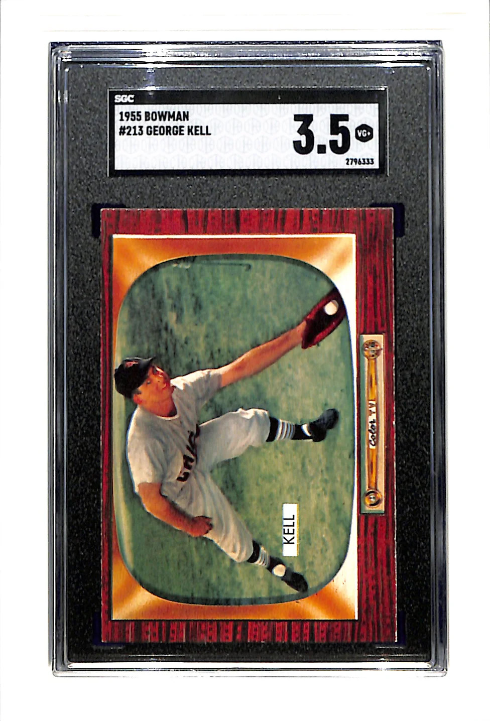 1955 Bowman #213 George Kell SGC 3.5