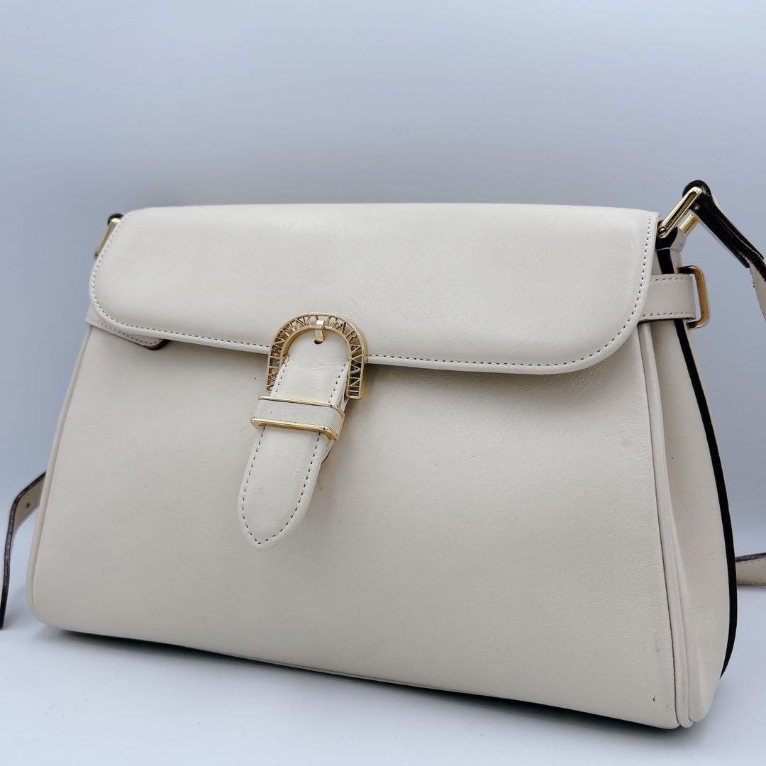 Valentino Garavani Shoulder Bag Purse White Authentic