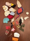 Vintage 1960’s Lot Barbie Skipper Ken Accessories Purses Shoes Socks Hats 43 Pc