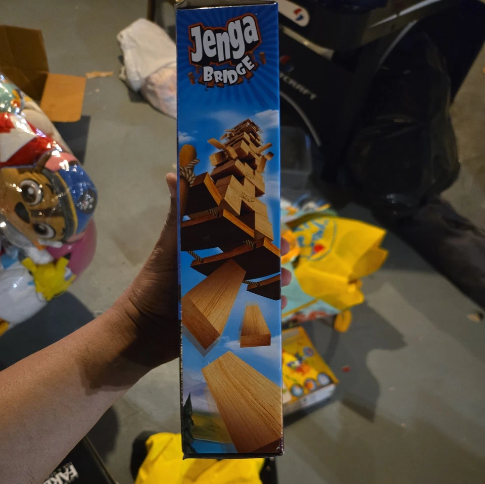 JENGA BRIDGE GAME “Sways As You Play” by Hasbro Gaming BRAND NEW SEALED - Image 4 of 4