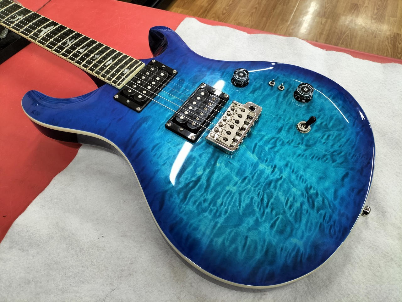 PRS SE CUSTOM 24-08 QUTLT LB Electric Guitar