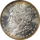 1885-P Morgan Silver Dollar NGC MS64 - Peripheral Toning, Old Holder