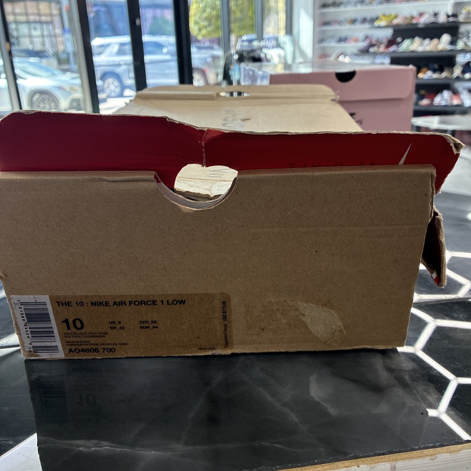 Nike Off-White x Air Force 1 Low the Ten Volt Size 10 Men’s thumbnail 8