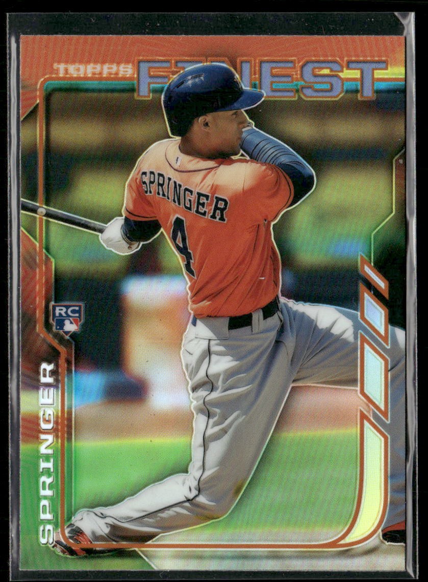 2014 Finest #39 George Springer Refractor
