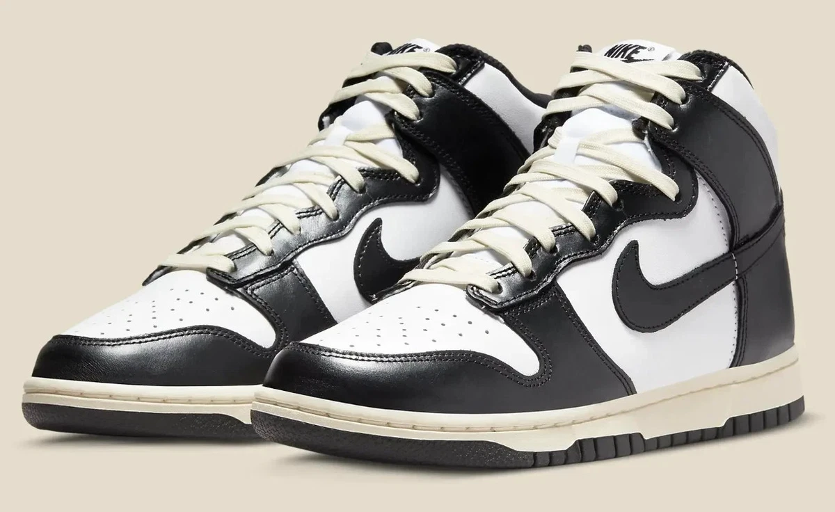 Nike Dunk High Vintage Black W for sale | eBay