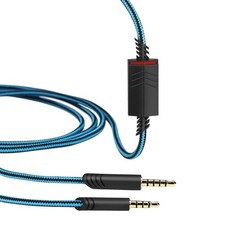MQDITH Replacement Audio Cable Compatible with Astro A40 A40TR 2M, Blue