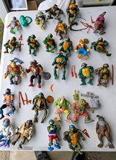 TMNT Mixed Lot Action Figures Teenage Mutant Ninja Turtles Lot Vintage
