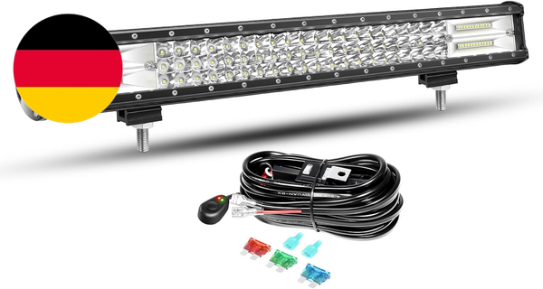 Willpower 58Cm 324W Led Arbeitsscheinwerfer Bar Led Scheinwerfer 12V 24V Mit Kab-image
