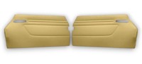 TüRpappen TüRverkleidungen TüRkarten FüR Mercedes Sl R107 W107 2-Teilig Beige