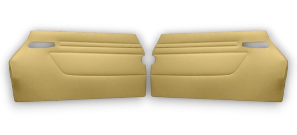 TüRpappen TüRverkleidungen TüRkarten FüR Mercedes Sl R107 W107 2-Teilig Beige-image