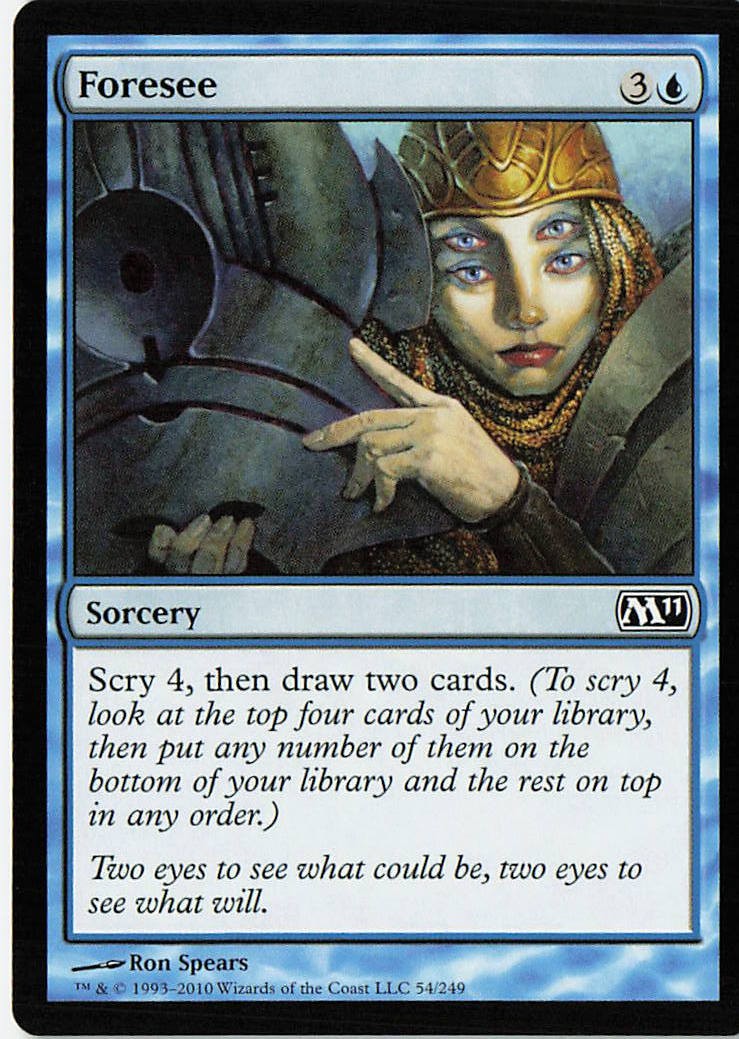 Future Sight #36 Foresee Common Near Mint or Better