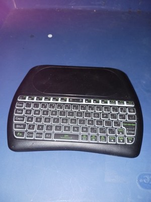 D8 Wireless Mini Keyboard With Touchpad LED Backlit For Smart TV Android Box PC