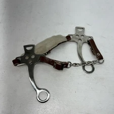 New Tough 1 Fleece Lined Silver Hackamore #25131 U-4