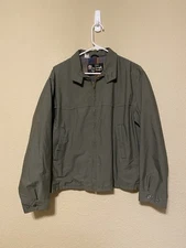 VTG Oakbrook Jacket Size Mens 42R Lined Perma-Prest Sears Roebuck Chin Strap USA