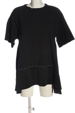 ZARA T-shirt Donna Camicia Taglia IT 44 nero stile casual