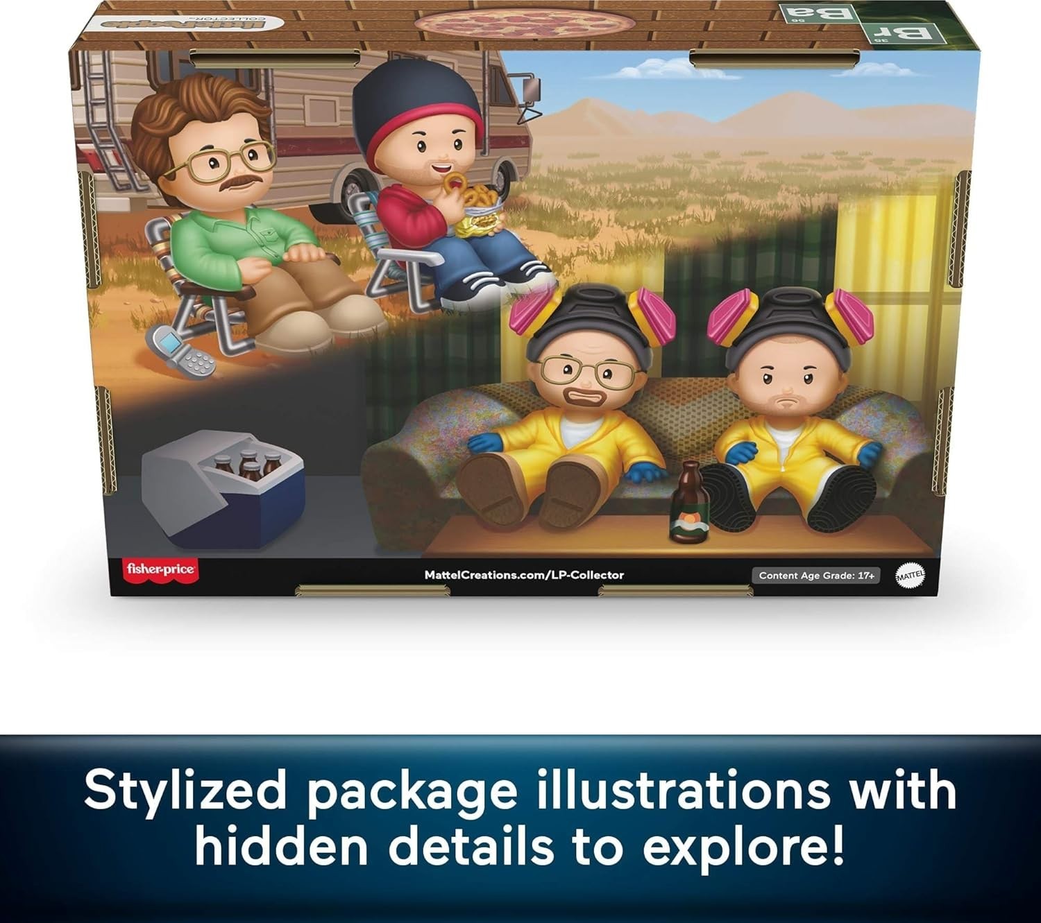 Little People Collector Breaking Bad TV Show Special Edition Figure Set