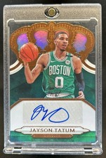2018-19 Panini Crown Royale Jayson Tatum Auto Autograph #/99 Celtics