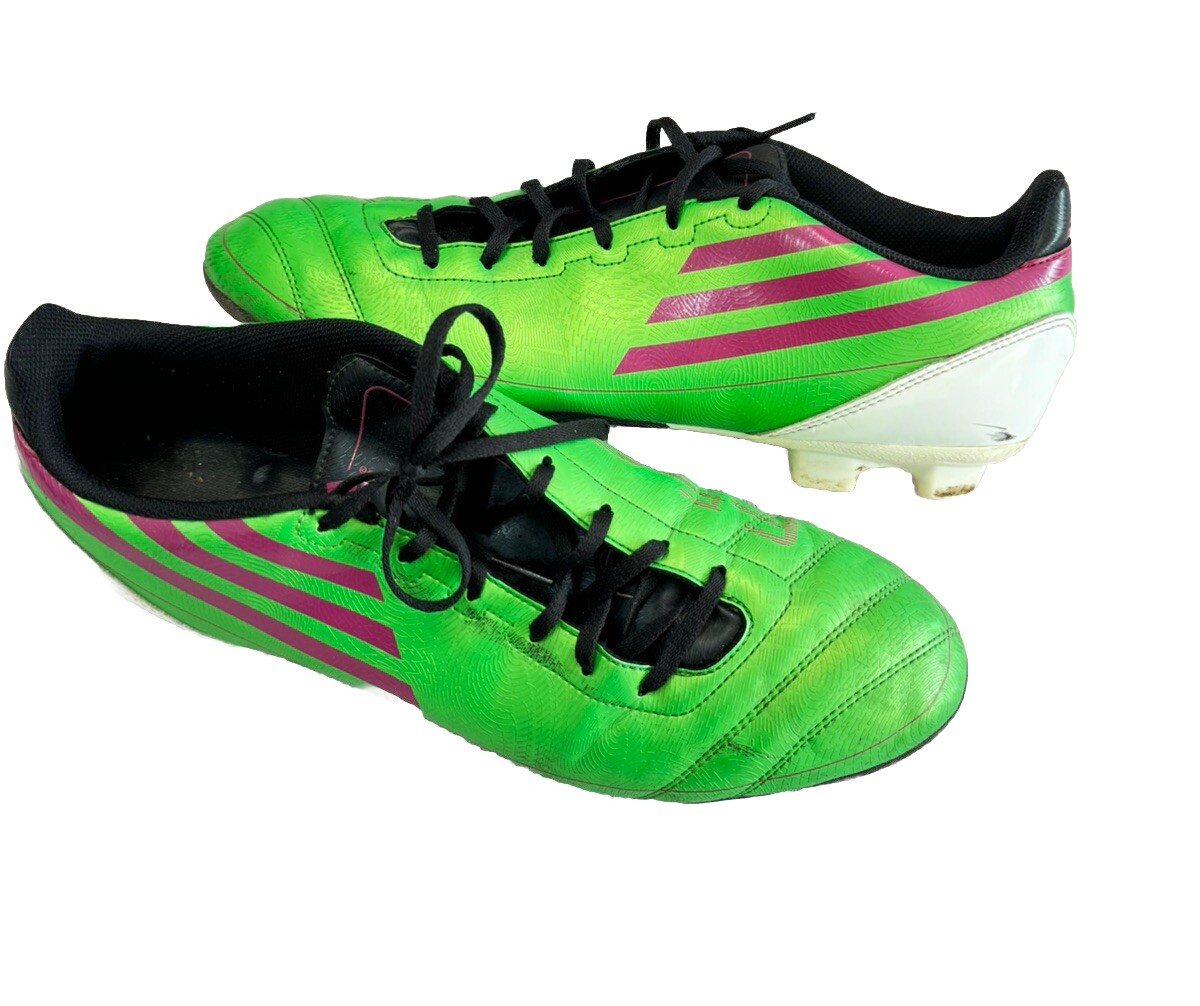 Adidas F50 adizero XTRX SG Green Football Cleats US Size 11 Adidas F50 adizero XTRX SG Green Football Cleats US Size 11