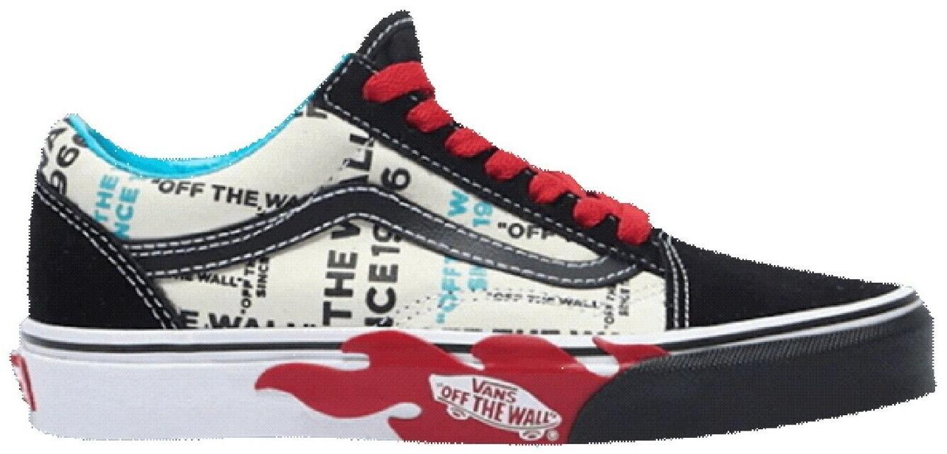 Vans Old Skool LX Archive Flame Black for sale | eBay