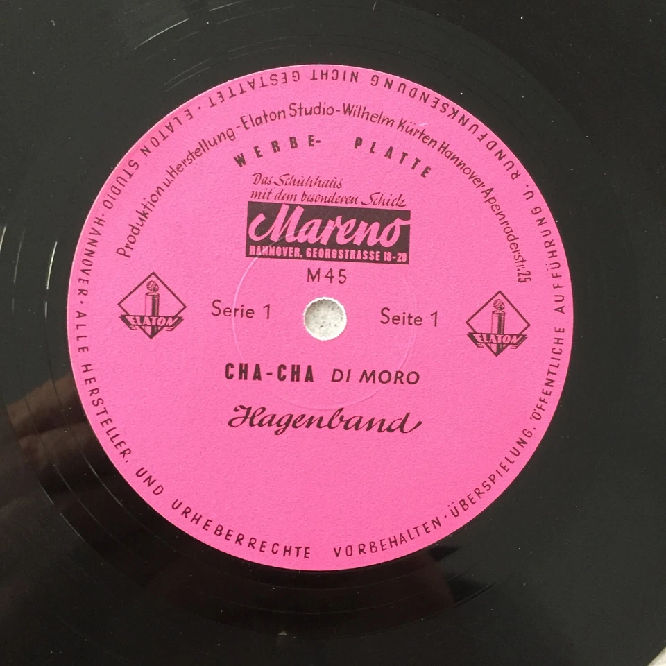 Hagenband: Cha-Cha di Morro / Dopo Sky (Schuhhaus Mareno Werbeflex Elaton / NM) - Bild 3 von 3