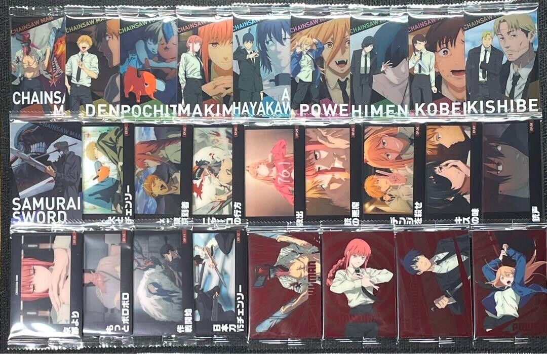 Bandai Namco Chainsaw Man Wafer And Metallic Card Collection Series 1 –  NEKO STOP