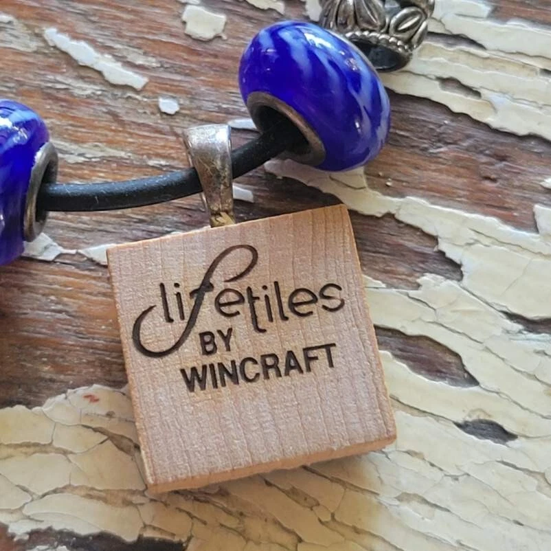 lifestyles by wincraft derek jeter #2 tile necklace with beads - Image 3 of 4