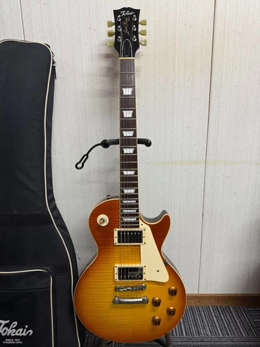 Tokai Love Rock Les Paul Violin LS136F VF Electric Guitar W/Gig Bag From JAPAN