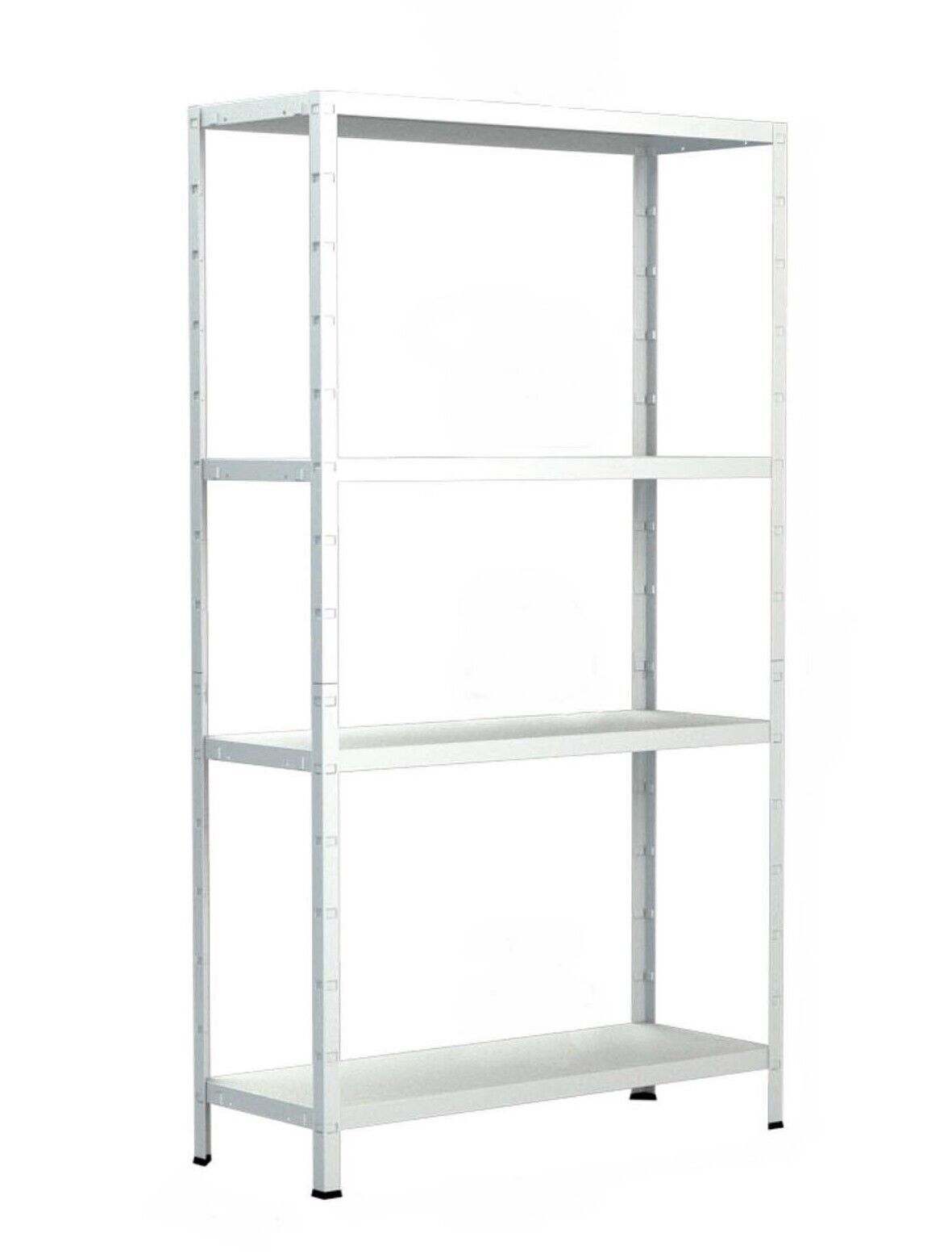SCHULTE Regalwelt Steckregal, 4 Fachböden, 180x75x35 cm(HxBxT), weiß