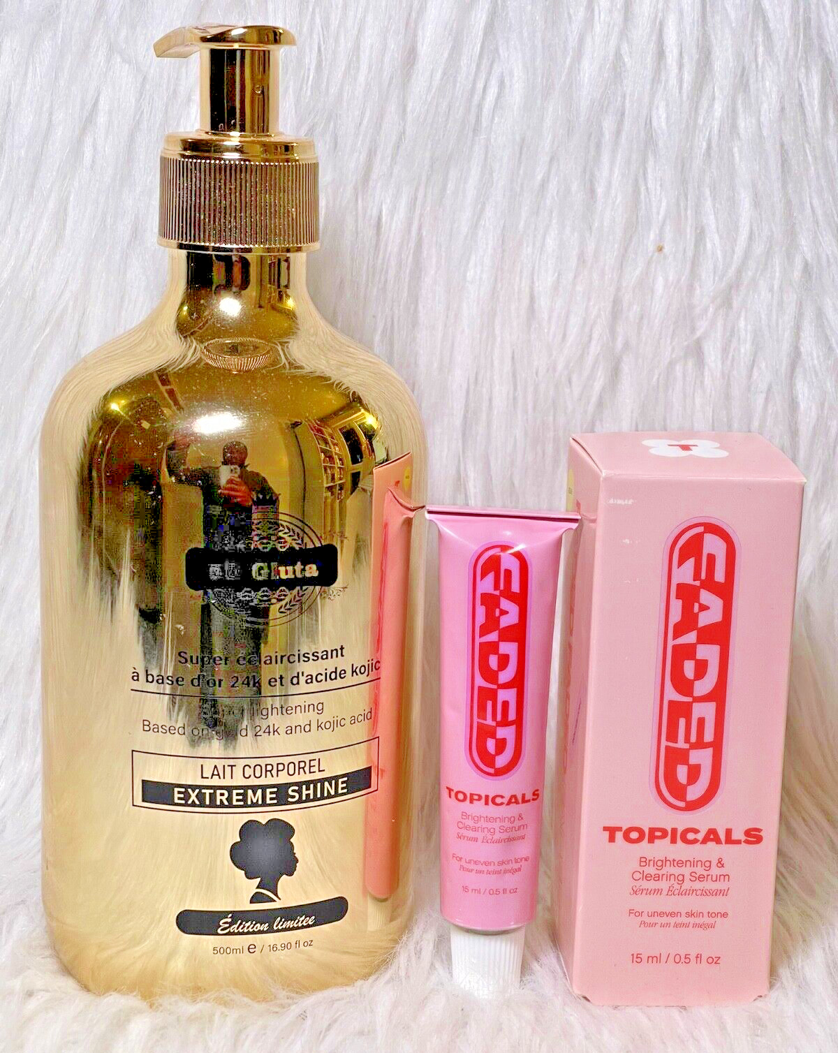 Anti-imperfection Topicals Faded Extreme Shine pour harmoniser le teint métisse