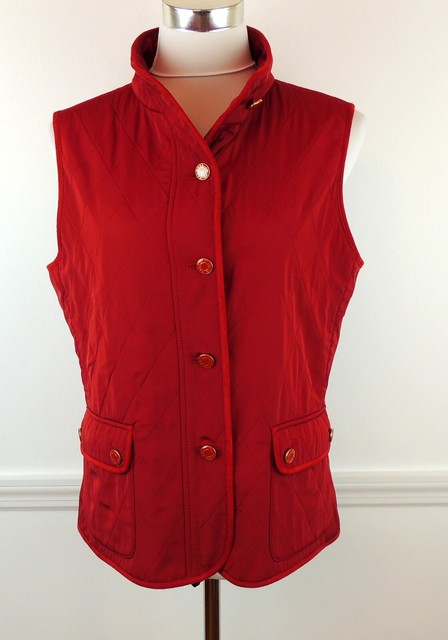 Womens Ugly Christmas Sweater Vest : -Talbots- Petite Womens Black background short cropped fit 