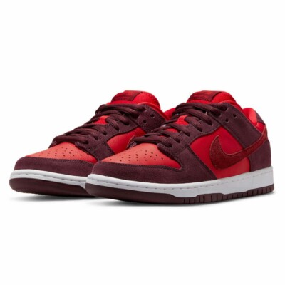 Nike SB Dunk Low ''Cherry'' DM0807-600 Men's Sneakers Authentic New