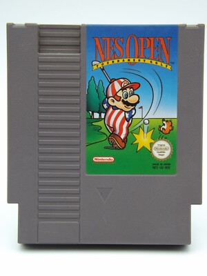 NES Open Tournament (Nintendo NES) Spiel o. OVP - SEHR GUT
