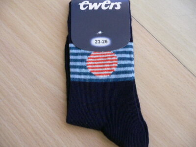 EWERS JUNGEN SOCKEN  marine  1 x Gr.23/26