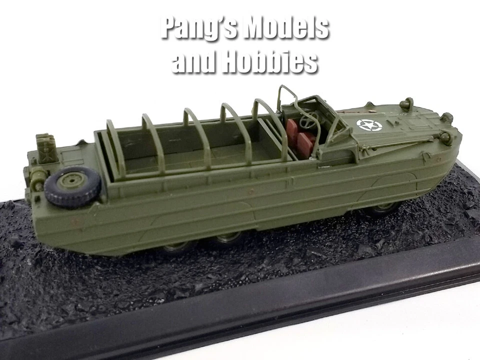 GMC DUKW (Duck) Amphibious Truck 1/72 Scale Diecast Model by Amercom - Image 4 of 4