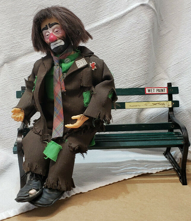 50s Vintage Emmett Kelly Clown Doll箱あり 1950'S ORIGINAL EMMETT KELLY'S “WILLIE THE CLOWN” DOLL HOBO