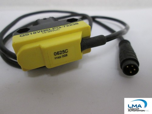 BANNER QS18VN6LPQ-72238 PHOTOELECTRIC SENSOR EYE RECEIVER 10-30VDC *** NEW - Imagen 2 de 2