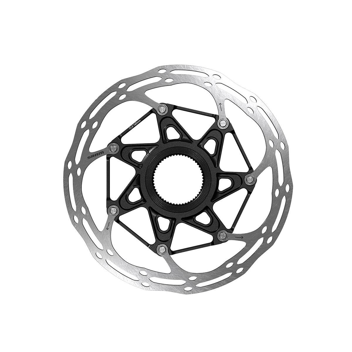 SRAM Rotor Centerline 2 Piece CENTERLOCK Rounded Black 140MM DBS8037022