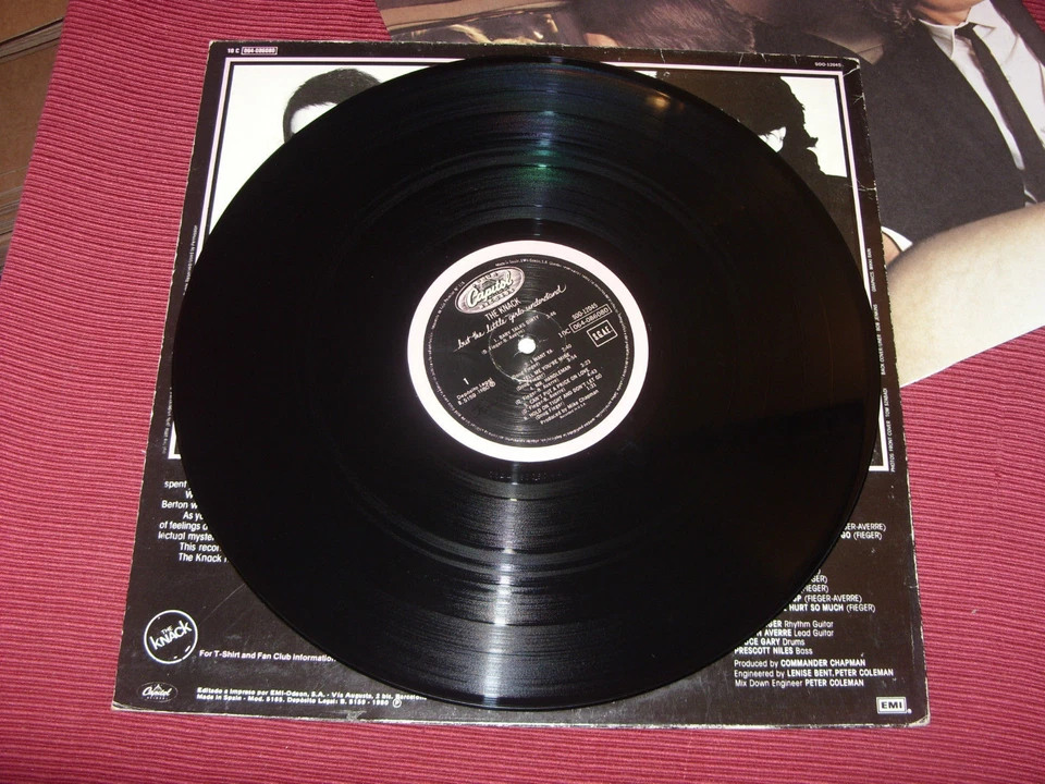 The Knack: but the little girls understand 1980 EX+ SPANISH LP Foto 4 de 4
