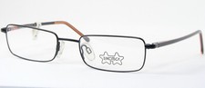 LUXOTTICA LU 9526 1026 BLACK /TRANSPARENT BROWN EYEGLASSES GLASSES 49-18-140mm