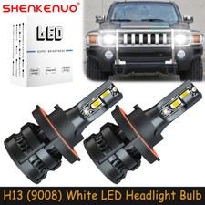 For Hummer H3 2006-2010 Combo White 9008 H13 LED Headlight Bulb High Low Beam Z8