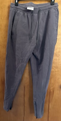 Lacoste - Pantalon Jogging Logo Brodé Crocodile Slim Fit Gris Chiné